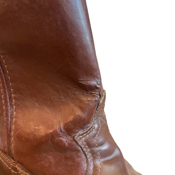 Laredo Brown Cowboy Boots Oil and Chemical Resistant Men’s Size 9.5 - Picture 9 of 11